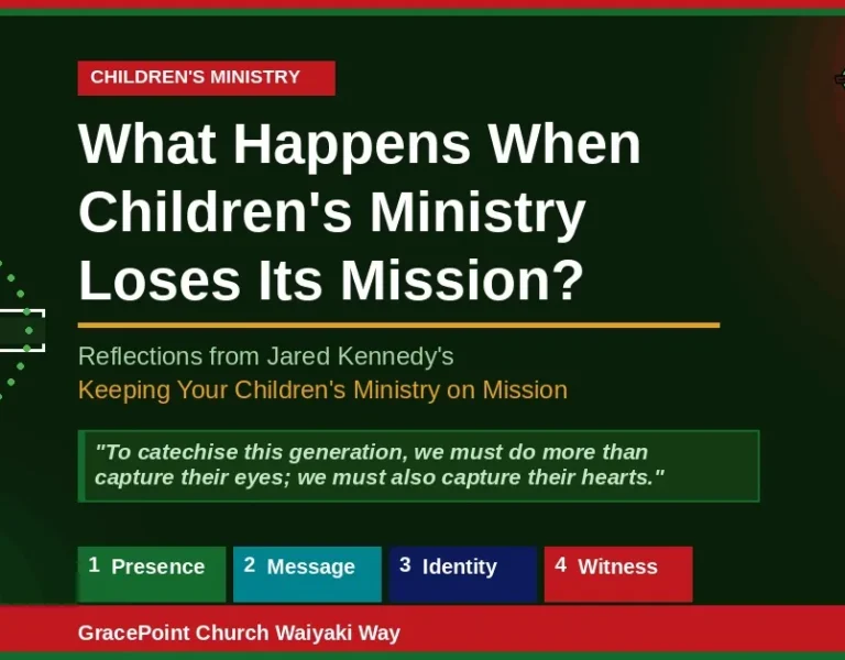 What Happens When Children’s Ministry Loses Its Mission?